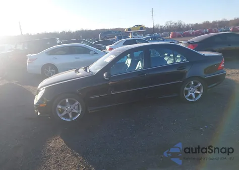 2007 Mercedes-Benz C 230 Sport из США, поврежденный, VIN WDBRF52H67F928245